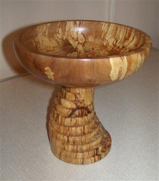 Spalted beech bowl by Pat Hughes